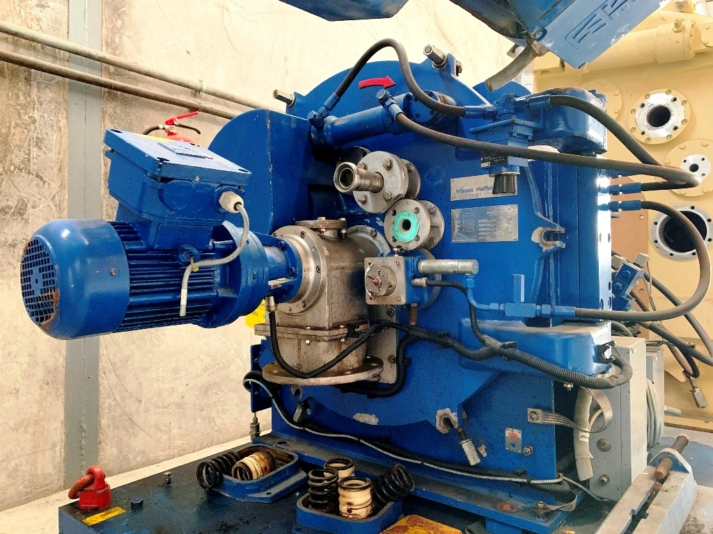 Krauss-Maffei HZ 63 Si peeler centrifuge, 316SS.