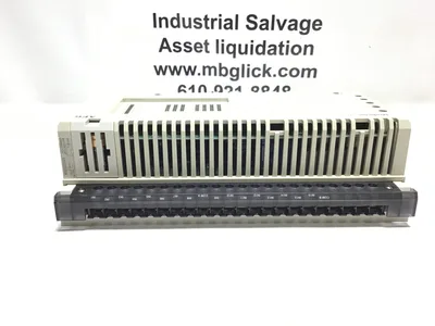 AEG Modicon 110 CPU 311 01 Micro CPU AC PS AC I/O PLC Processor 115V
