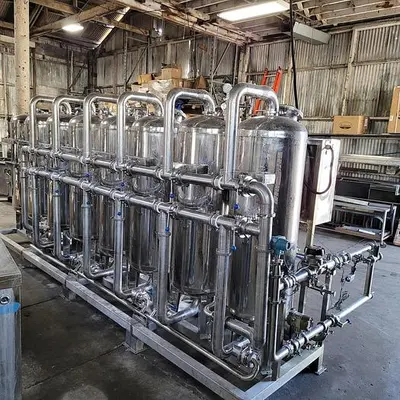 Filter, Water, Bottling, Alkaline Water, 9.5 pH, 500 BPM, #5562829