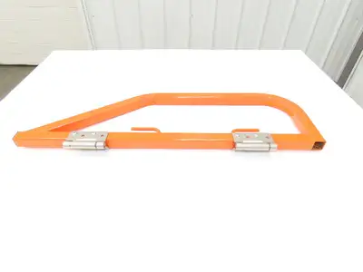 JLG 10MSP Safety Cage Platform Left Hand Saloon Gate Orange LH 1001228876