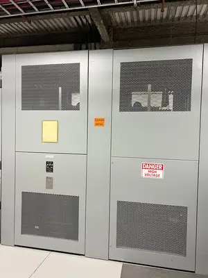 LV Double-Ended Unit Substation - 2 x 2000/3000kVA, 13.8kV Transformers w/ 600V MAGNUM DS Switchgear