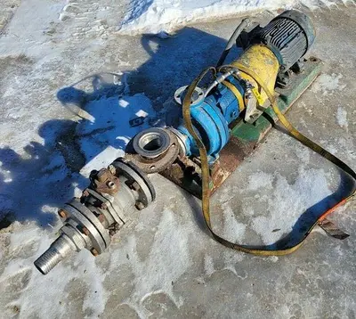USED BRIGHTON 304 SST MIXING TANK