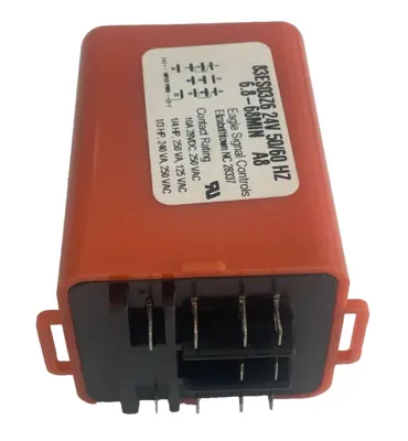 NEW DANAHER CONTROLS 83ESO3 Z6 PULSE TYPE DELAY RELAY 24V 50/60HZ 6.8-68MIN