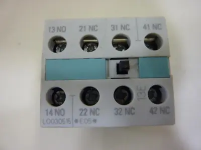 USED SIEMENS 3RH1921-1HA13