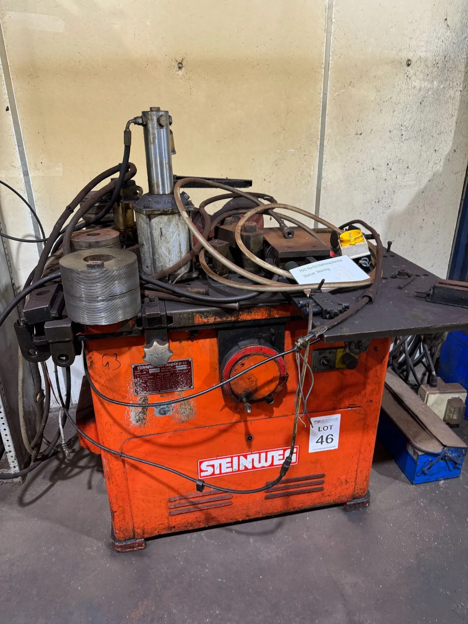 Used STEINWEG B32 Laser Cutters GB | Bowland Trading Ltd #1259909