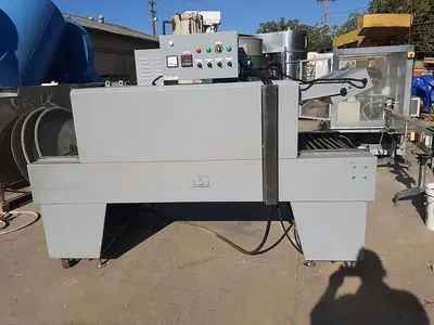 USED LD MACHINERY SEALER: LB-900 AND SHRINK TTUNNEL: LC-1500