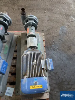USED Goulds Pumps (2) Goulds Pumps, 2.5" x 3" x 8"