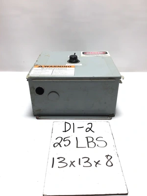 Hoffman Industrial Control Transformer Enclosure Type 12