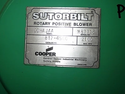 USED Sutorbilt GDHAJAA