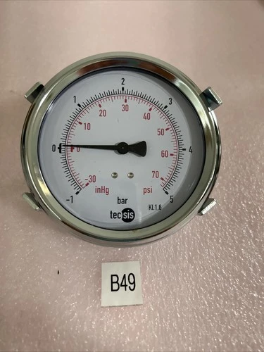 TECSIS  -1-0-5 Pressure Gauge New No Box Fast Shipping!+Warranty