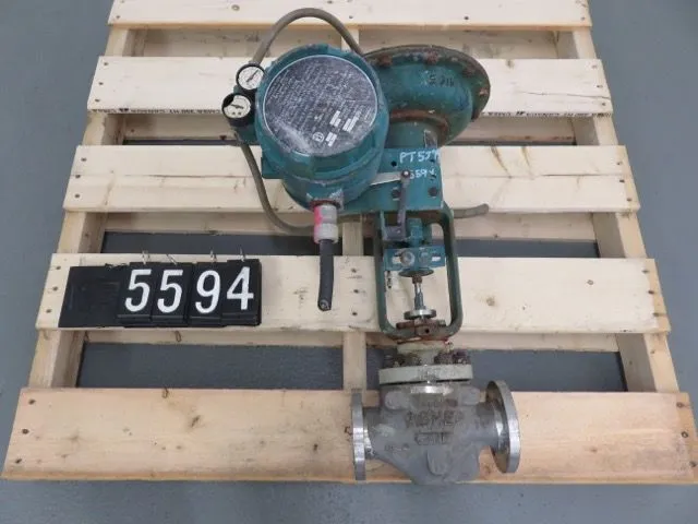 Fisher control valve type EZ, size 1 1/2"-150, material CF8M