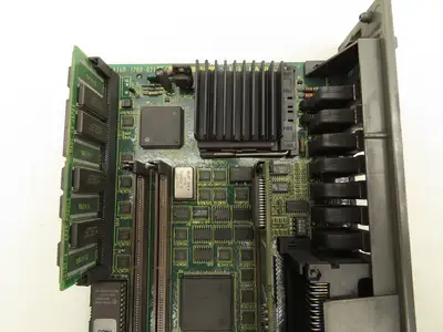 Fanuc A16B-3200-0219 Circuit Board Slot Card Module w/Daughter Boards
