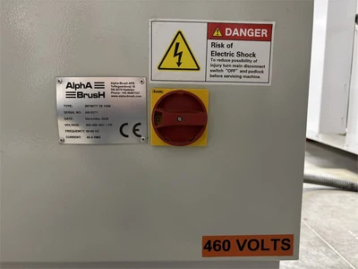 Used 2020 ALPHA-BRUSH "INFINITY 3S-1000" Denibbing Sanders South Carolina US | MachineryMax #1547115