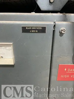 USED BLACK BROTHERS UV CURING OVEN