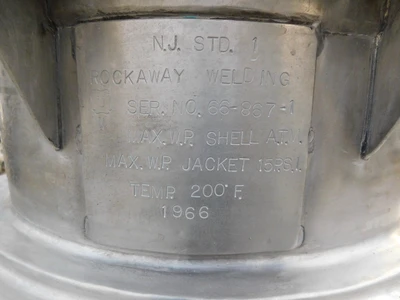 USED ROCKAWAY WELDING 25 GALLON