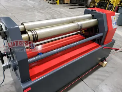 Akyapak ASM140-12/5.0 (4' x 1/4") 3 Roll Plate Bending Roll - NEW