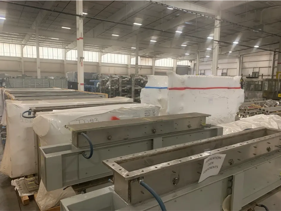 USED HARPER VERTICAL SLOT FURNACE
