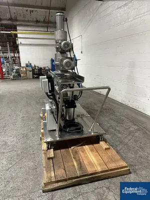 USED Lee Industries 15 Gal Lee Tri Shaft Turbo Emulsifier Reactor, 316 S/S, 30/125#