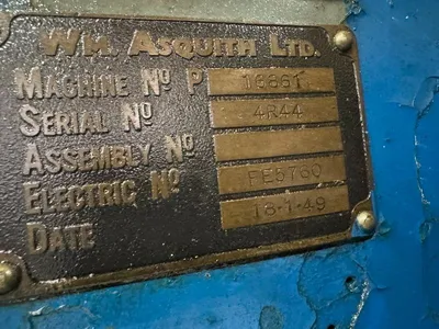 ASQUITH RADIAL ARM DRILL Drilling | Bowland Trading Ltd (19)