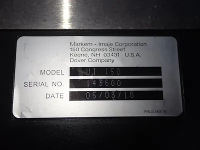 Used 2008 MARKEM IMAJE UI 150 Electrical Controls | HGR 24 #747882