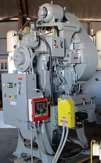 30 Ton Bliss Straight Side S.C. High Speed Press; Flywheel Drive; Re-mfg. 2005
