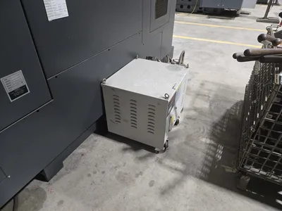 2018 Leadwell V-50i VMC w/ 30-Slot ATC, Conveyor, Kurt Vise, Fanuc Oi-MF Controller