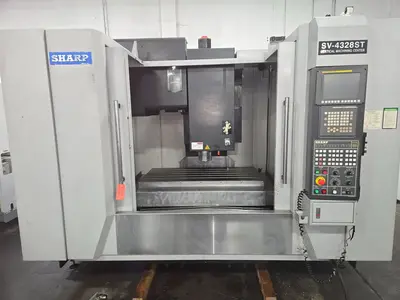 2014 SHARP SV-4328ST Vertical Machining Centers | Toolquip, Inc. (1)