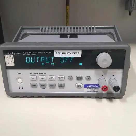 AGILENT TECHNOLOGIES E3643A DC POWER SUPPLY