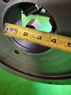 PHASE 2,  12" 3-Jaw Chuck 4" Hole Self Centering Jaws