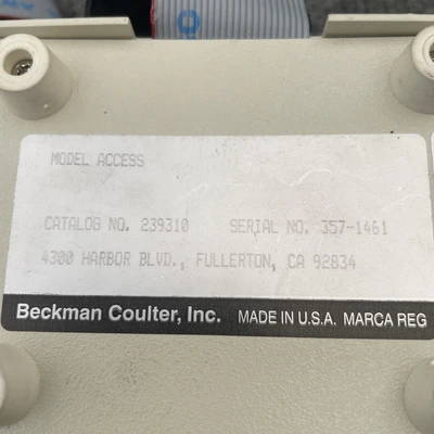 Used Beckman Coulter 239310 Estate & Personal Property California US | Davliegogo LLC #1710581