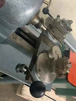 Benzinger Inside Turning Horizontal Ring Lathe with Precision Radius Attachment