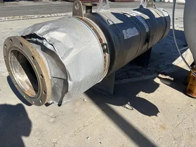 USED 2007 DCR CONSTRUCTION, INC. SHELL & TUBE HEAT EXCHANGER