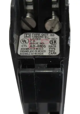NEW SQUARE D QOT2020 CIRCUIT BREAKER 2-20A LOT OF 4