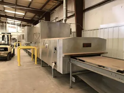 Used 2004 BAKER PERKINS 48" INDIRECT FIRED TUNNEL OVEN Continuous Ovens Texas US | Bakery Machinery and Engineering #1770306
