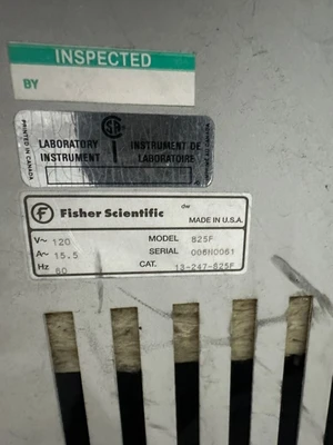 FISHER SCIENTIFIC 825F ELECTRIC OVEN