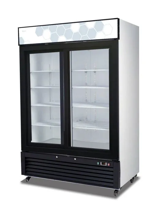 Migali C-49RS-HC 49 cu/ft Sliding Glass Door Merchandiser Refrigerator