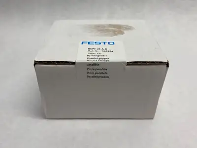 New | in-Stock FESTO PARALLEL GRIPPER 6MM STROKE PER JAW SIZE 25 Parts (Hydraulics and Pneumatics) | Maverick Industrial Sales #1112933