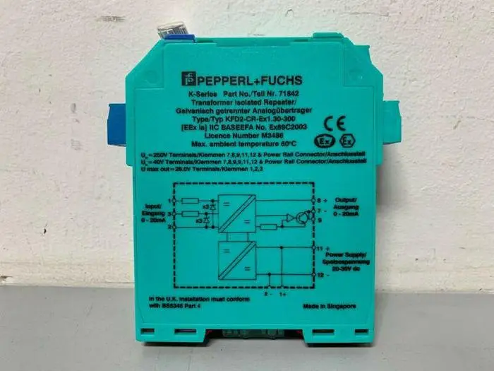 Used PEPPERL+FUCHS KFD2-CR-EX1.30-300 K-SERIES TRANSFORMER ISOLATED REPEATER Transformers | Equipment Lab #485995