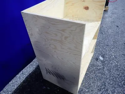 3 Tier (27" X 19") Wooden Shelf