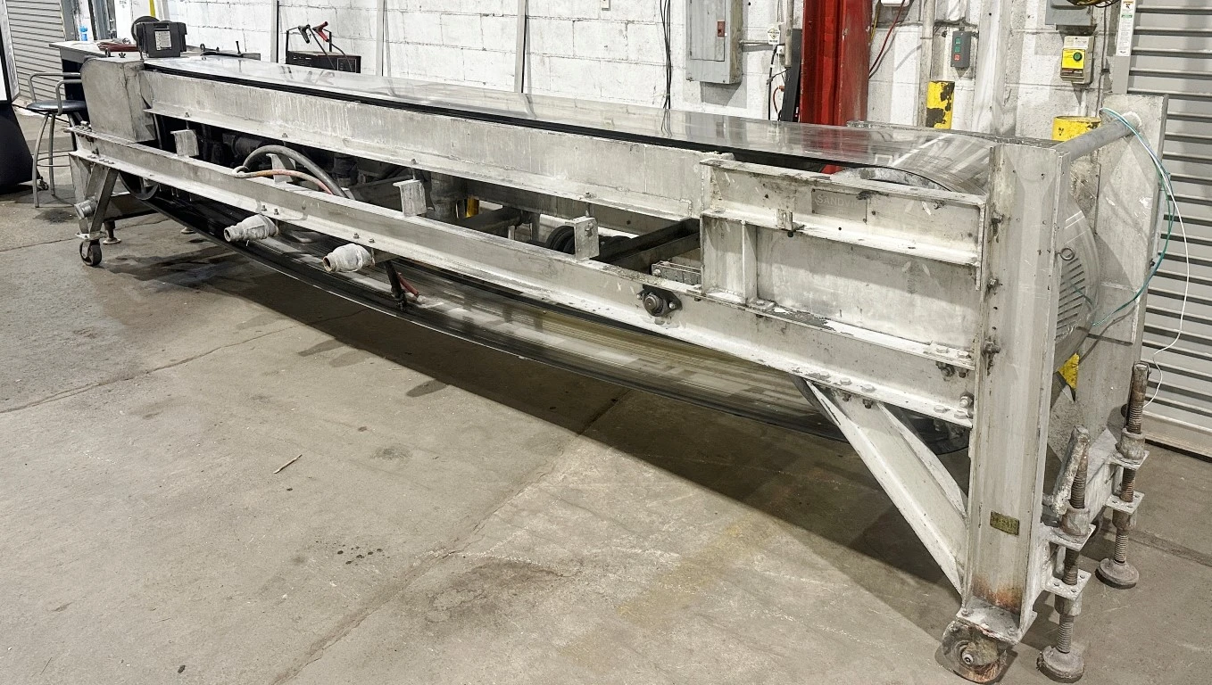 SANDVIK 20" X 16'L CHILLING BELT CONVEYOR