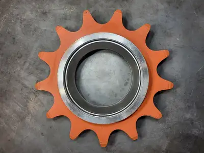 Roller Chain Sprocket 240C13, 13 Teeth, 7" Hub