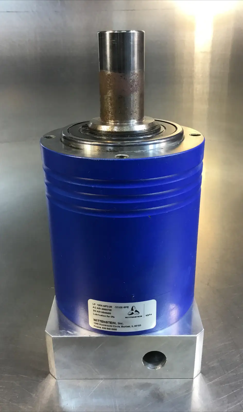 Used WITTENSTEIN LP120X-MF2-20-1I1-3X-SPE Speed Reducers South Carolina US | Palmetto Automation #1158527