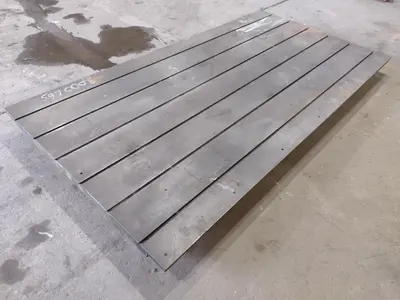 63" x 122" T-SLOTTED LAYOUT PLATE: STOCK #18316