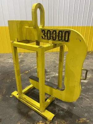 30,000 LBS X 36" WIDE BUSHMAN C-HOOK COIL LIFT: STOCK #18675