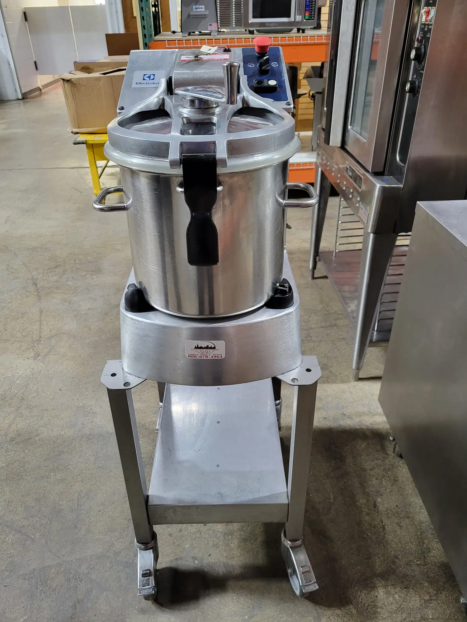 Electrolux 600087 K180 18.5 Quart Vertical Cutter Mixer - Two Speed, 3 Phase, 208-240V