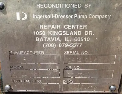 Ingersoll Dresser Size: 4x11DAD-4