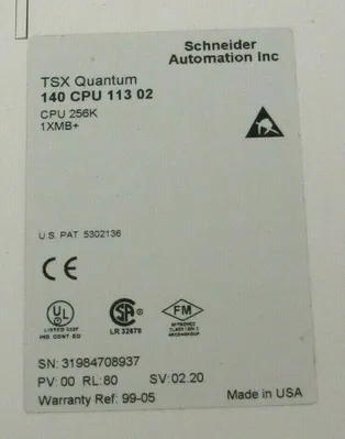 USED SCHNEIDER AUTOMATION TSX QUANTUM