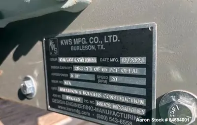 Used KWS _UNKNOWN_ Screw Conveyors Illinois US | Aaron Equipment #1441638