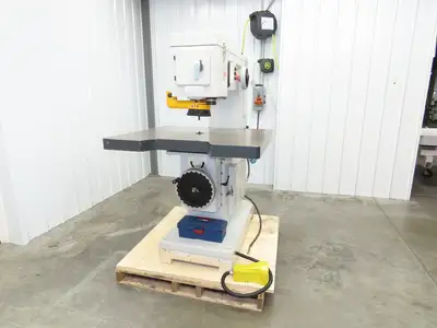 Cantek SR-750 Pneumatic Overarm Pin Router 29.5" Throat 7.5Hp 460V Motor