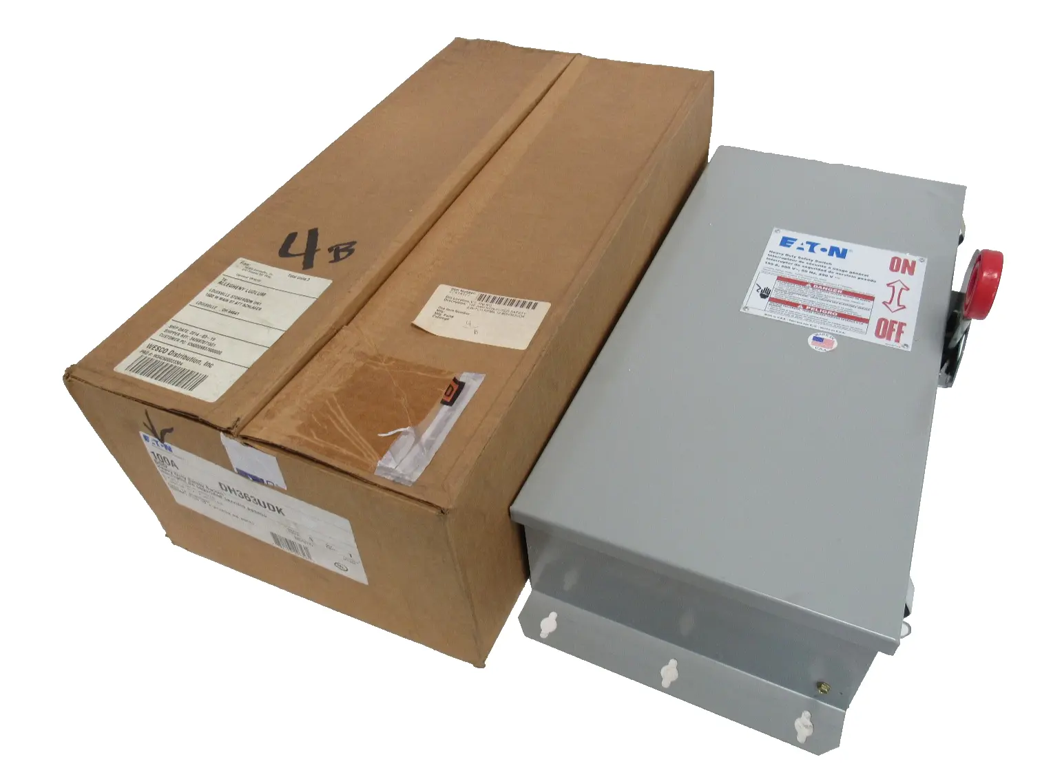 NEW EATON DH363UDK SAFETY SWITCH 100A